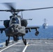 Army Apache helicopters aboard USS Ponce