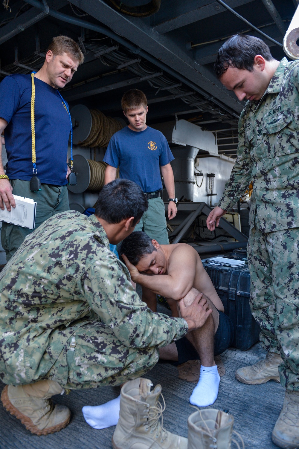 Diver recompression training