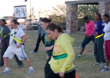 Expectant soldier moms stay fit
