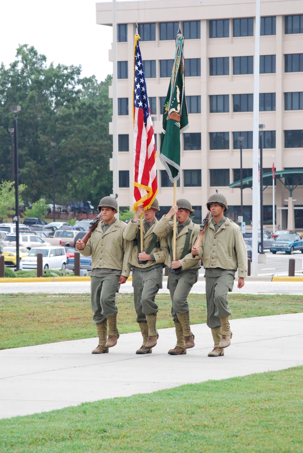 7th MISB (A) change of command Color Guard