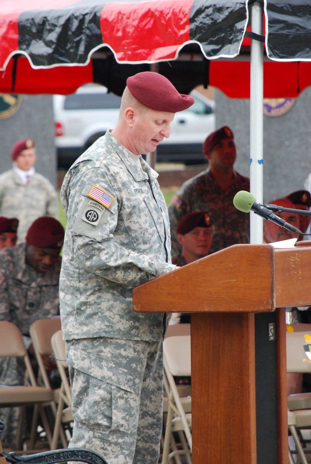 7th MISB (A) change of command