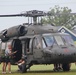 4th MISG (A) UH-60 water jump