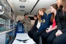 High school students learn 'medicinal air power'