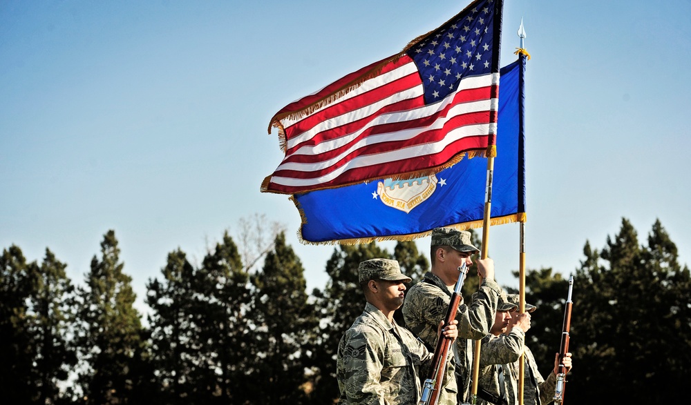 Air Mobility Command change of command ceremony 2012