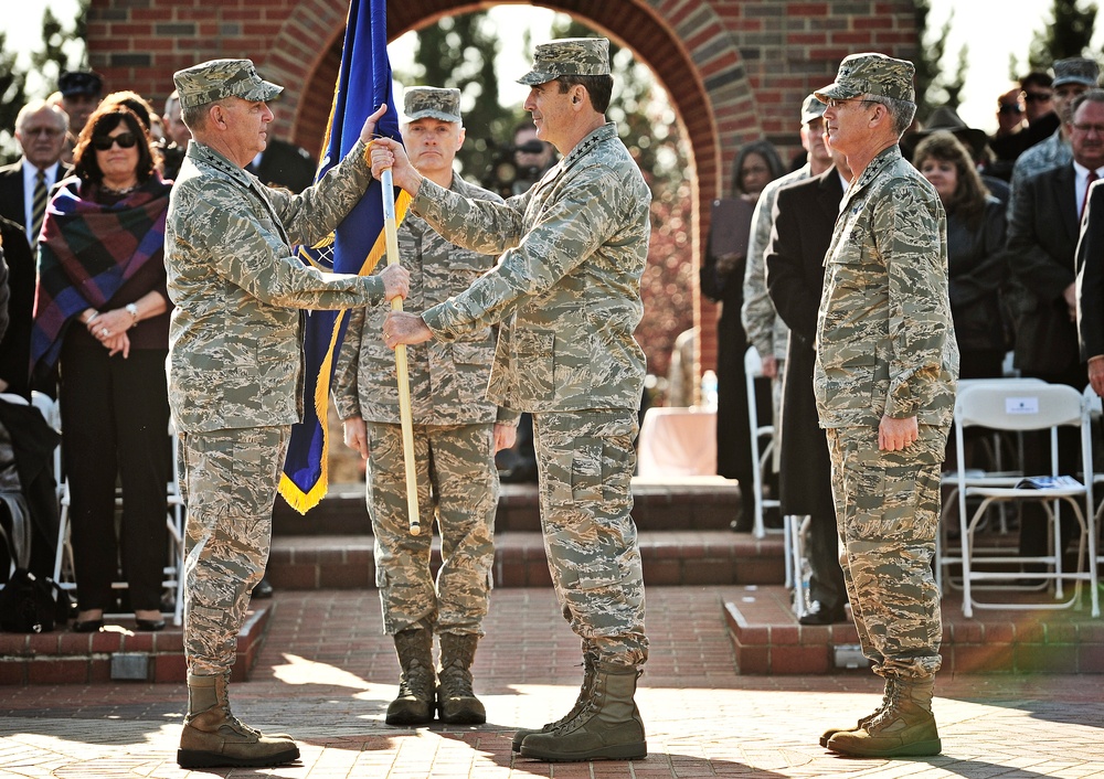 Air Mobility Command change of command ceremony 2012