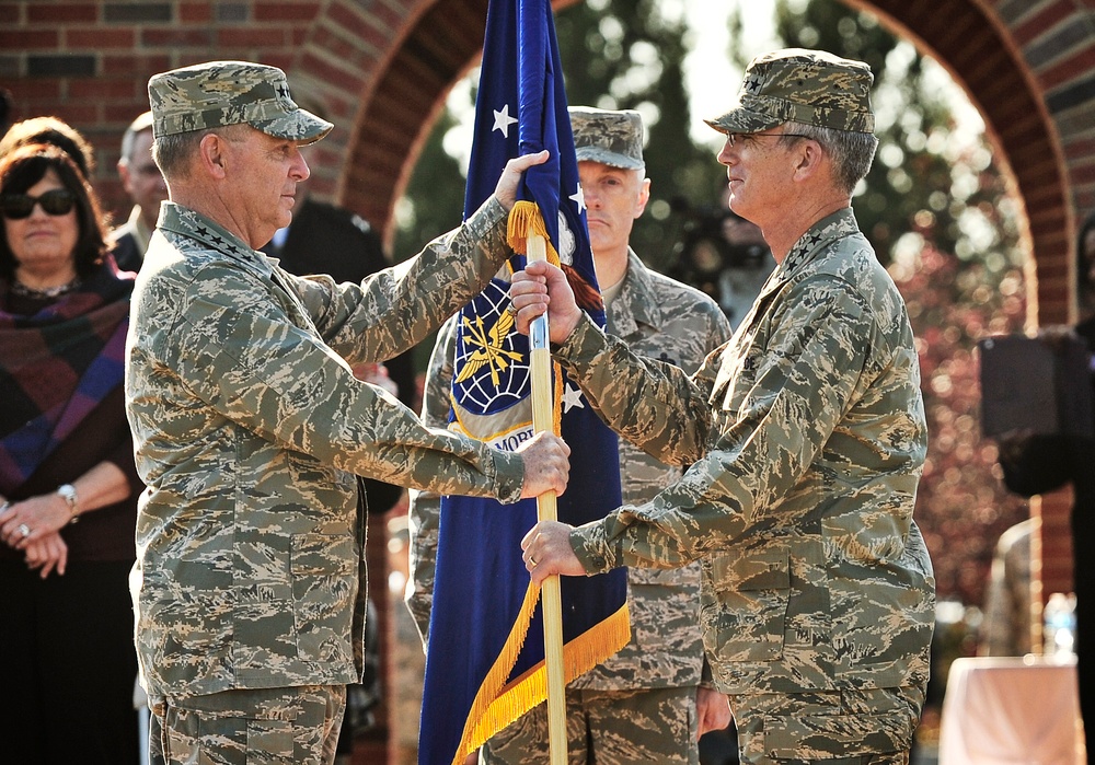 Air Mobility Command change of command ceremony 2012