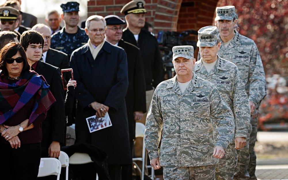 Air Mobility Command change of command ceremony 2012