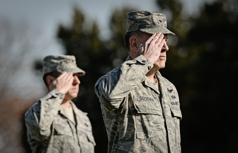 Air Mobility Command change of command ceremony 2012