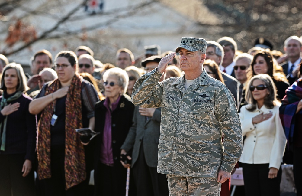 Air Mobility Command change of command ceremony 2012