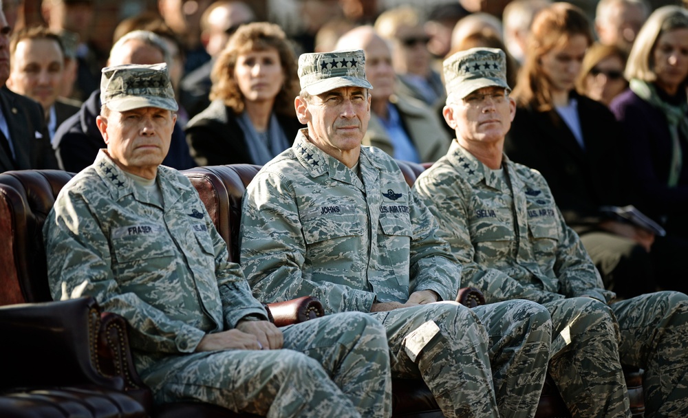 Air Mobility Command change of command ceremony 2012