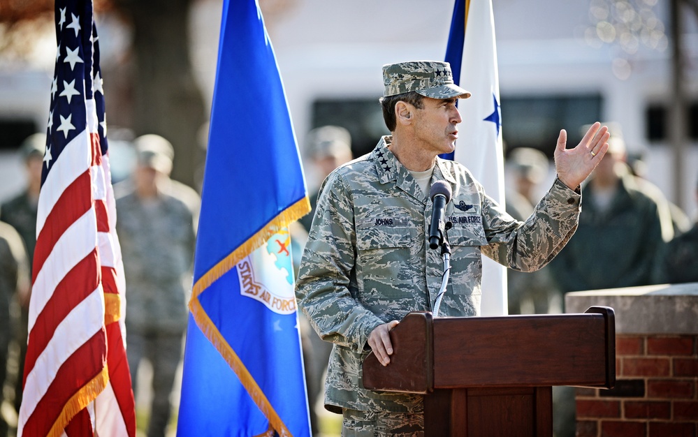 Air Mobility Command change of command ceremony 2012