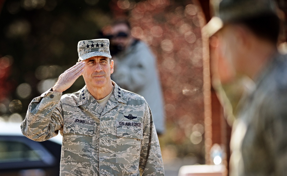 Air Mobility Command change of command ceremony 2012