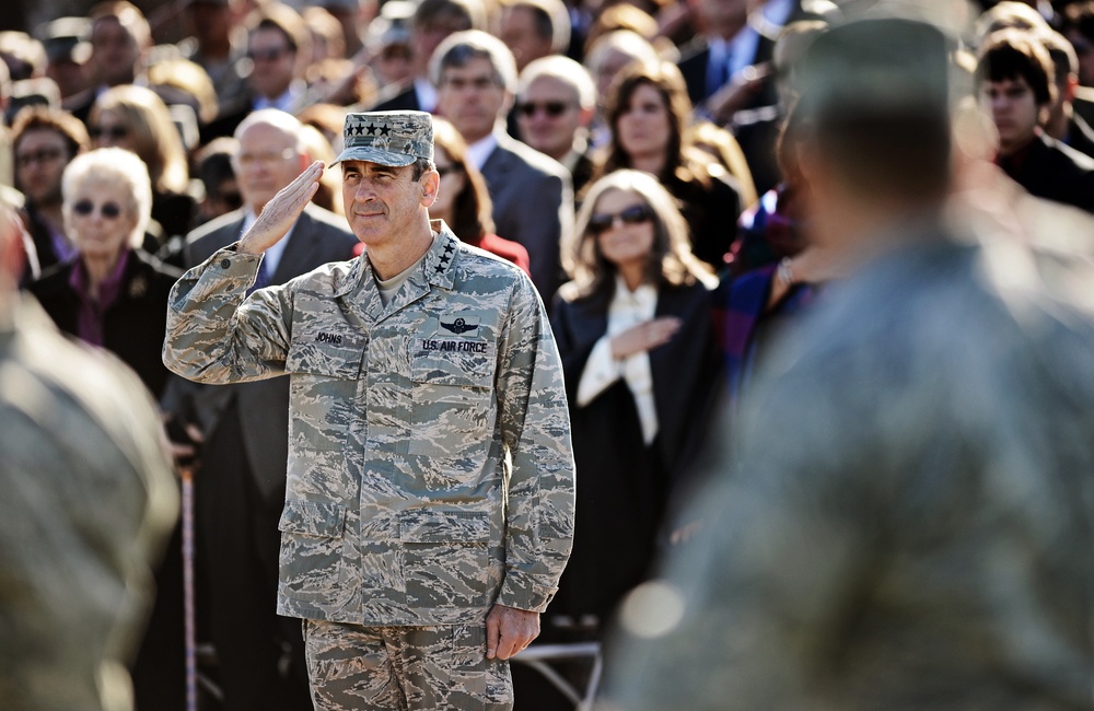 Air Mobility Command change of command ceremony 2012