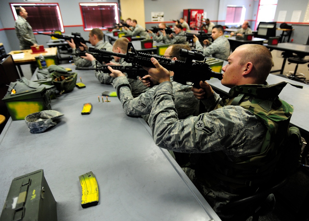 Hill Air Force Base combat arms training, maintenance augmentee training