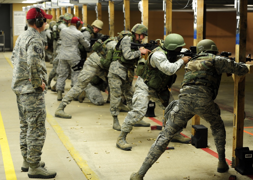 Hill Air Force Base combat arms training, maintenance augmentee training