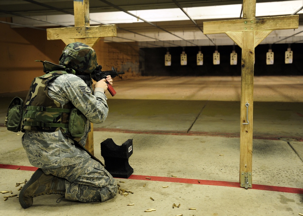 Hill Air Force Base combat arms training, maintenance augmentee training