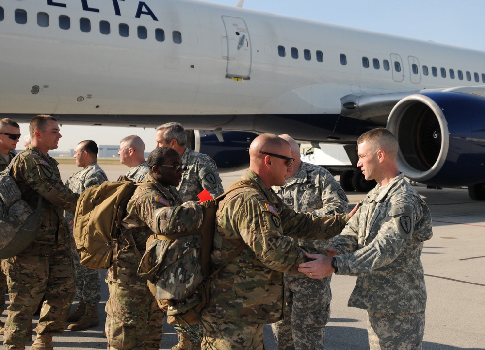 Task Force Guardian soldiers return from Afghan deployment