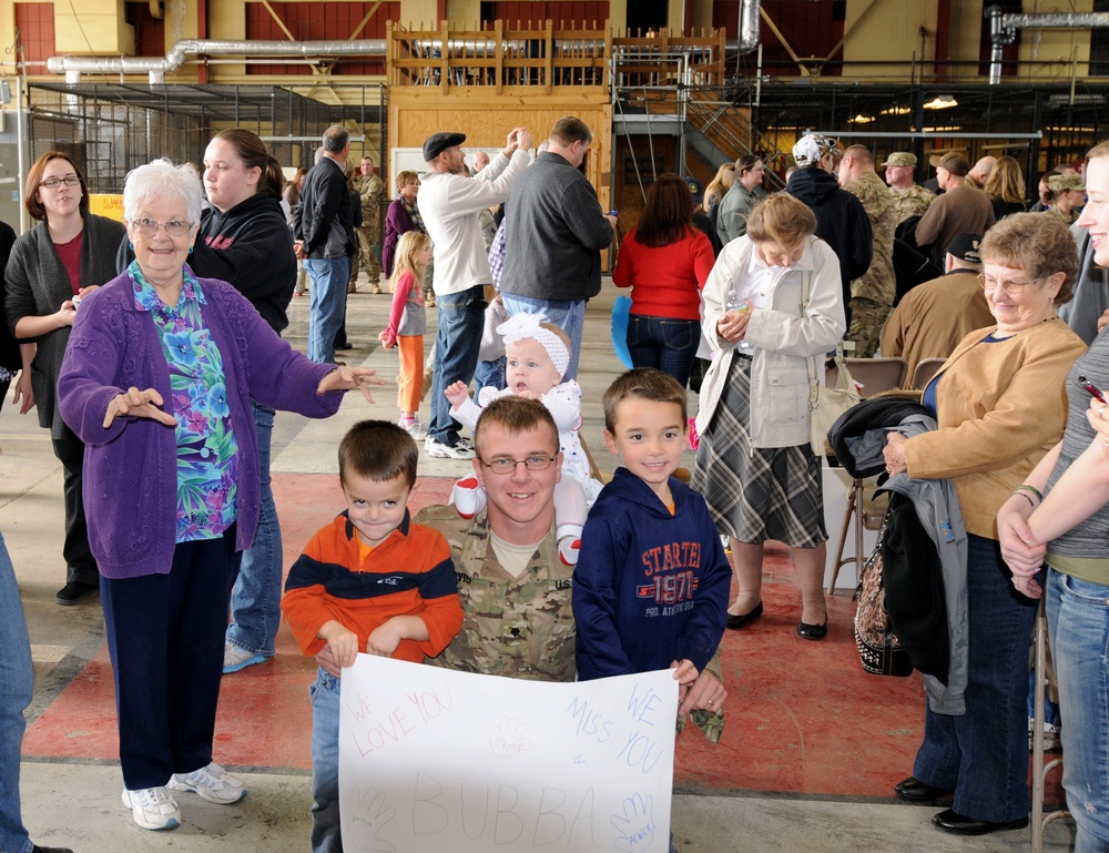 Task Force Guardian soldiers return from Afghan deployment