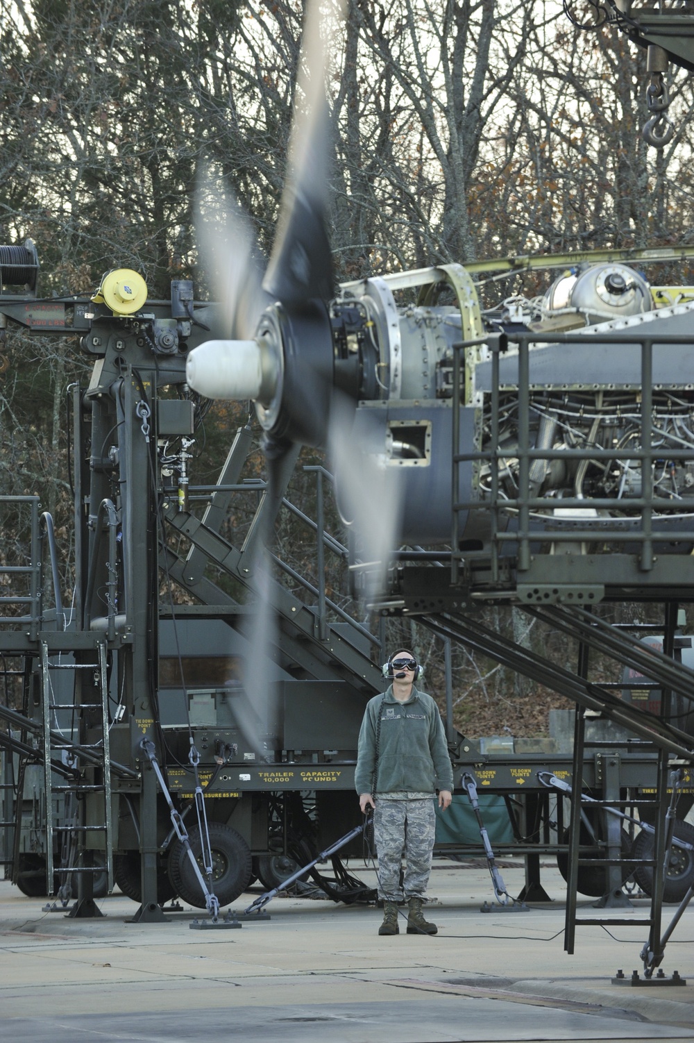 C-130 engine test cell