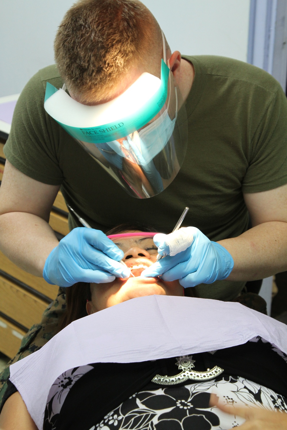 Dental experts reach out to local community during Forager Fury