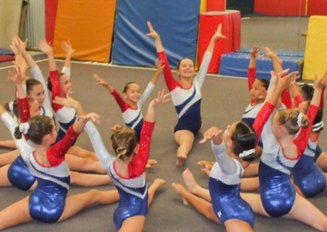 K-Bay gymnasts compete, win awards