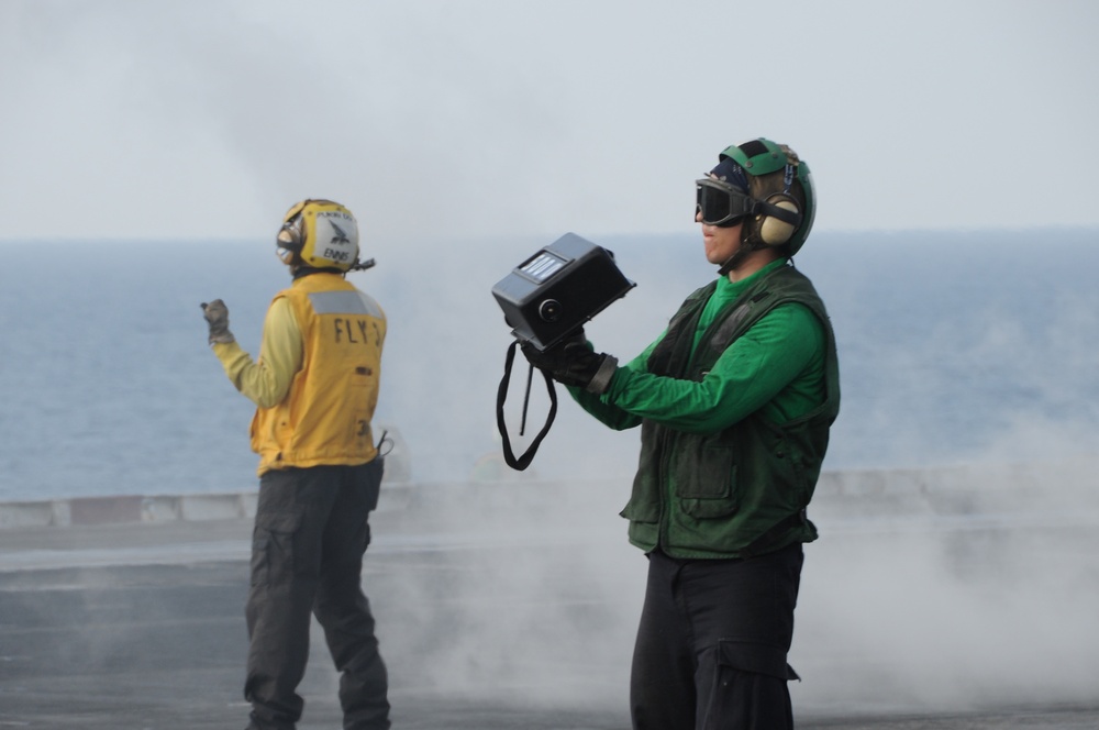 USS Dwight D. Eisenhower flight operations