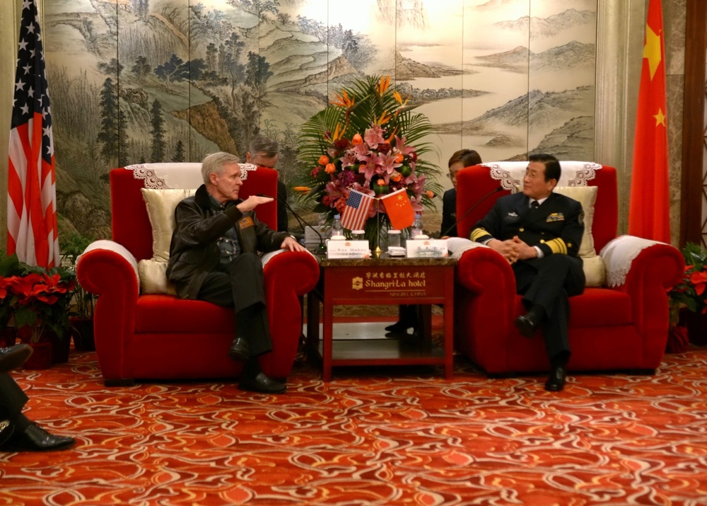 Secretary of the Navy visits China