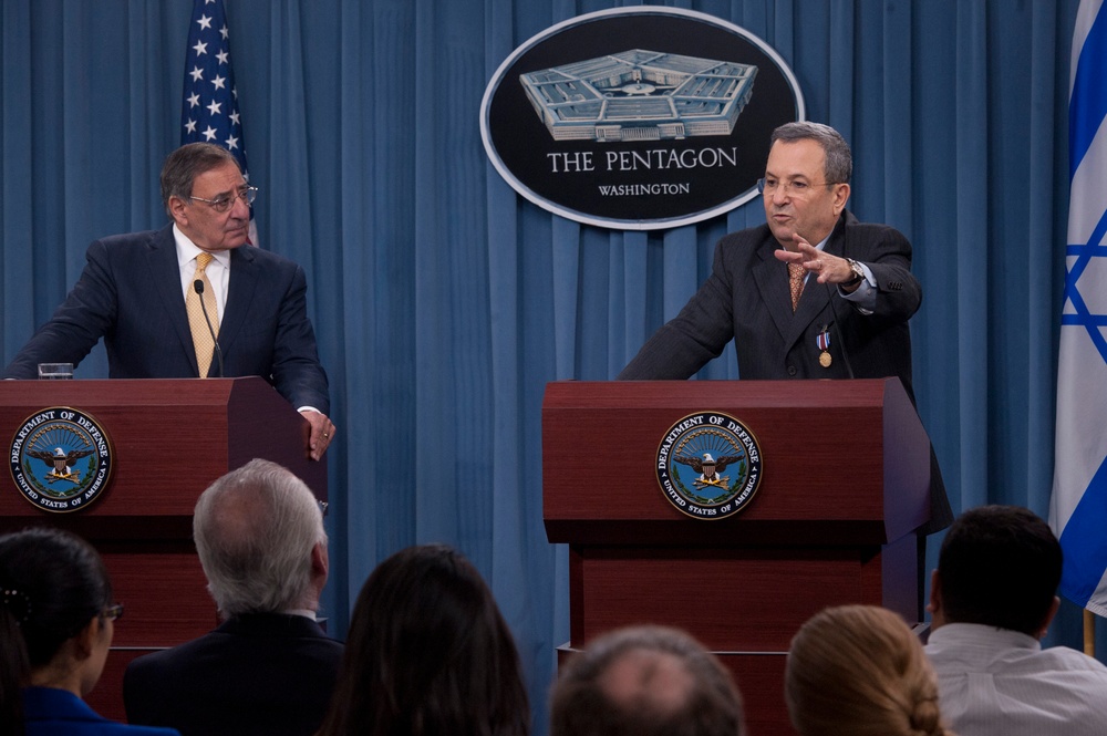 Honor cordon at the Pentagon