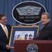 Honor cordon at the Pentagon