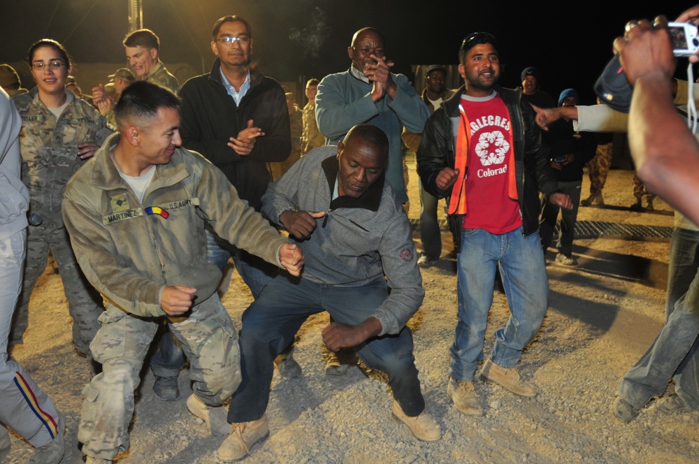 'Trigger Happy' Third ID’s rock band performs at FOB Mescal