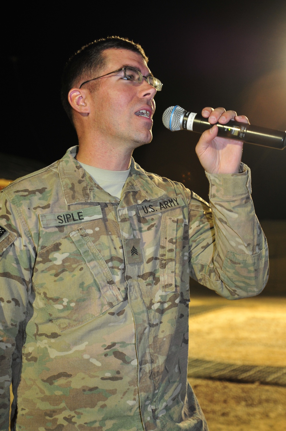 'Trigger Happy' Third ID’s rock band performs at FOB Mescal