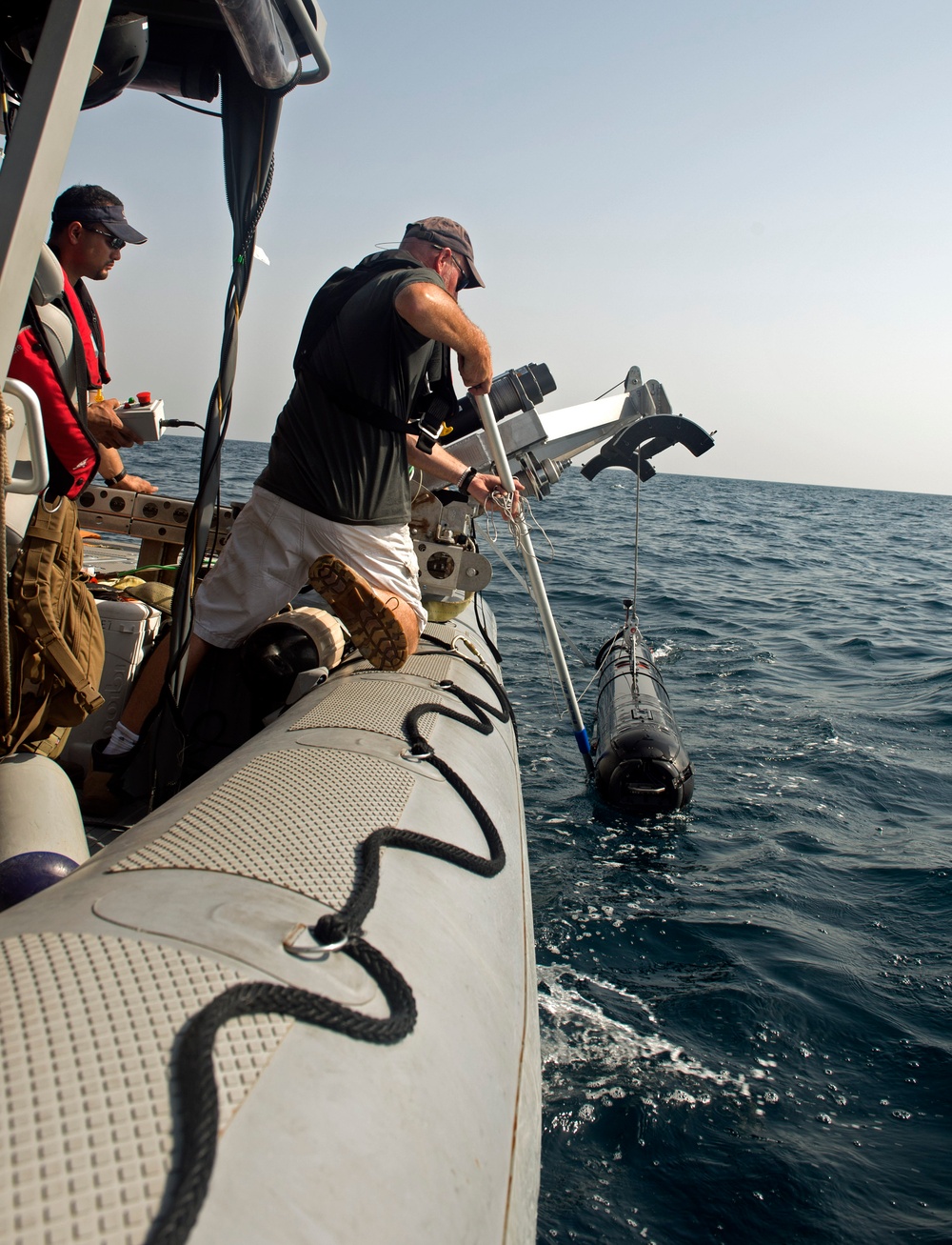 UUV launch