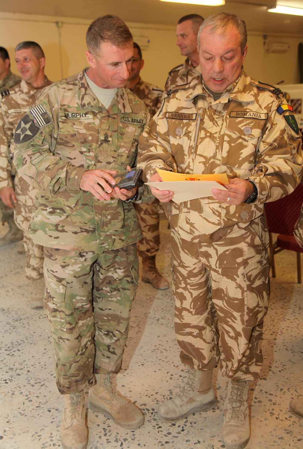 3rd SBCT, 2nd ID command honored with Romanian award