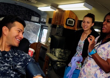 San Diego Blood Bank enlists help of US Navy