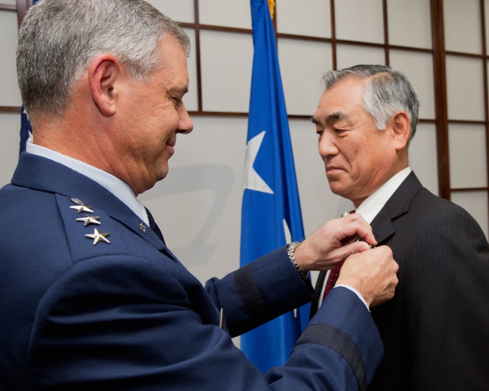 Retired JDF Gen. Oriki receives Legion of Merit