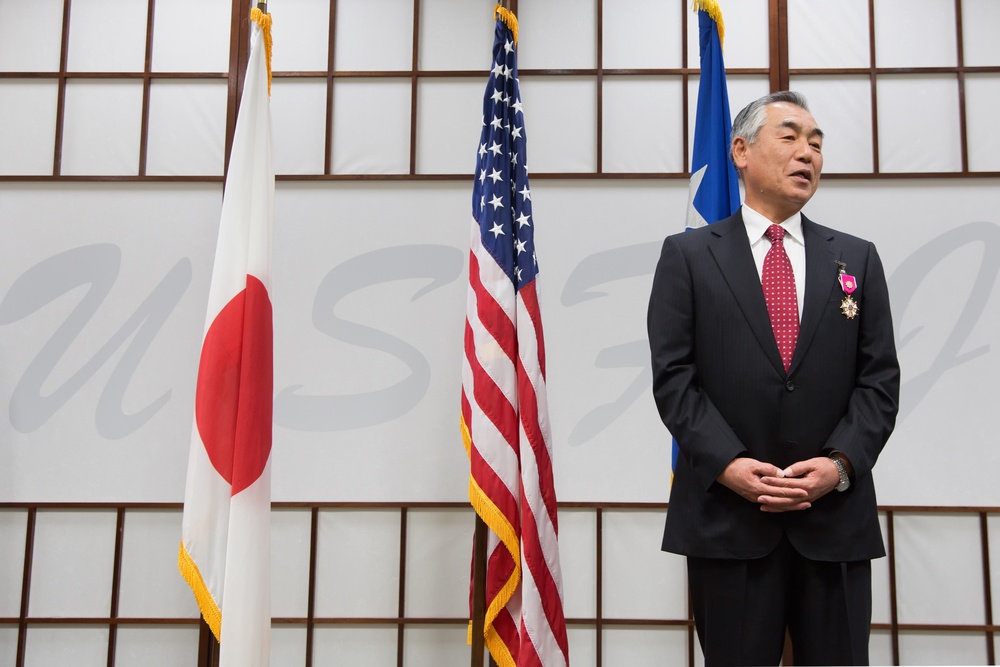 Retired JDF Gen. Oriki receives Legion of Merit