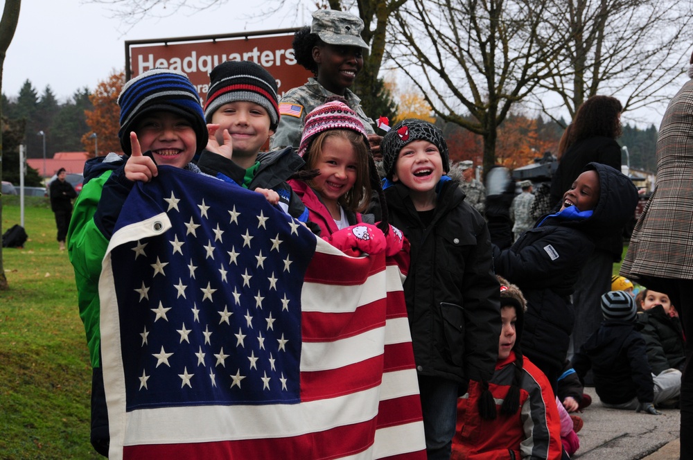 Joint Multinational Readiness Center Veterans Day Parade 2012