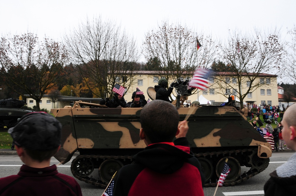 Joint Multinational Readiness Center Veterans Day Parade 2012