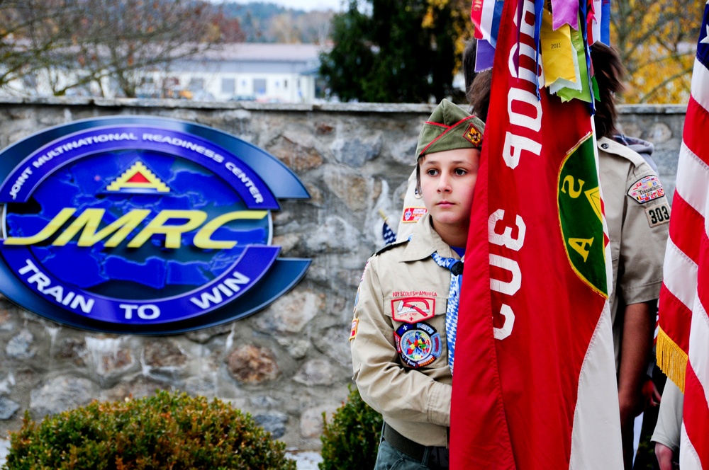 Joint Multinational Readiness Center Veterans Day Parade 2012
