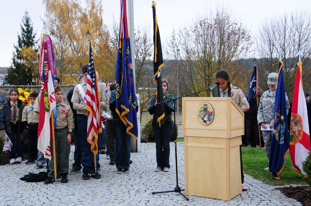 Joint Multinational Readiness Center Veterans Day Parade 2012