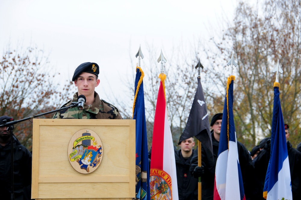 Joint Multinational Readiness Center Veterans Day Parade 2012