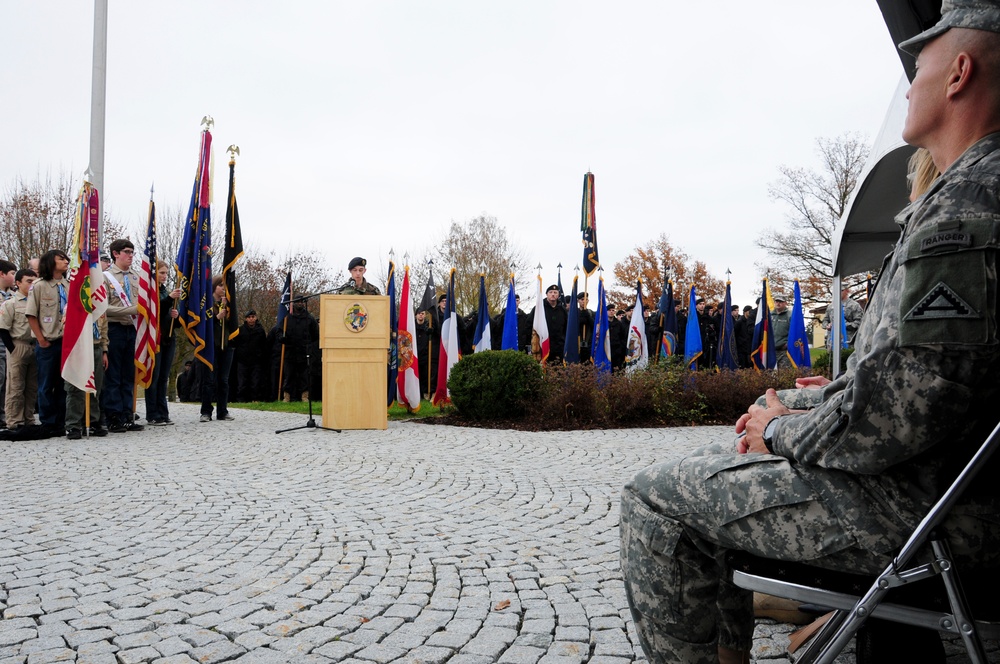 Joint Multinational Readiness Center Veterans Day Parade 2012