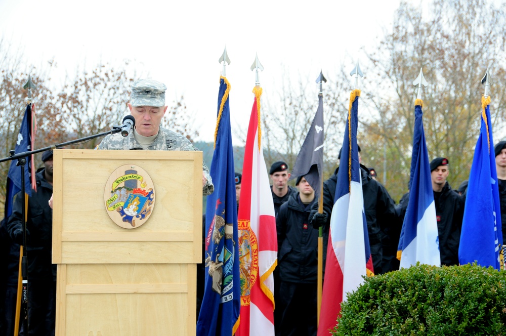 Joint Multinational Readiness Center Veterans Day Parade 2012