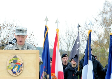 Joint Multinational Readiness Center Veterans Day Parade 2012