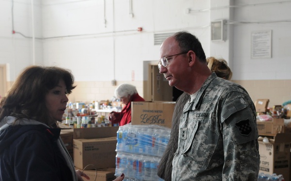 Army Reserve leader visits Hurricane Sandy relief sites in New York City