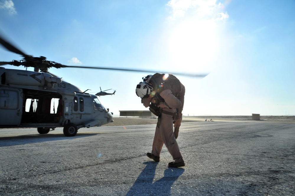 HSC-26 take off and landing training