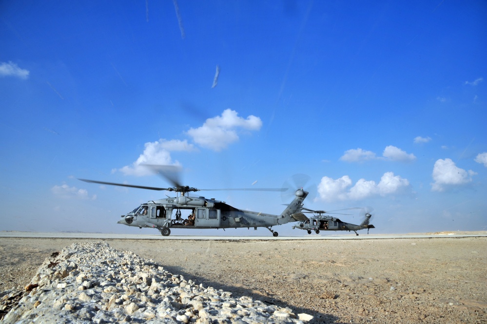 HSC-26 take off and landing training