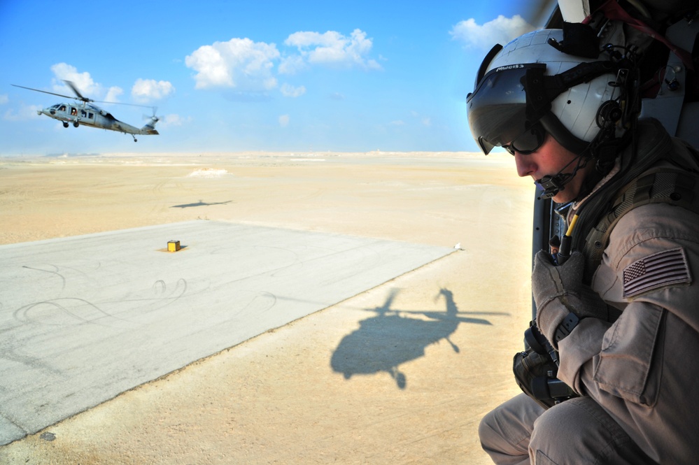 HSC-26 take off and landing training