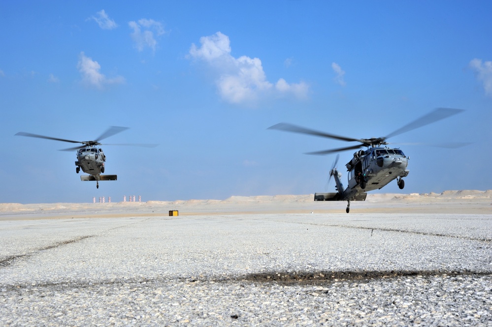 HSC-26 take off and landing training