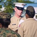 Marines mentor High School JROTC